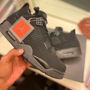 COPY - Black cat Jordan 4s